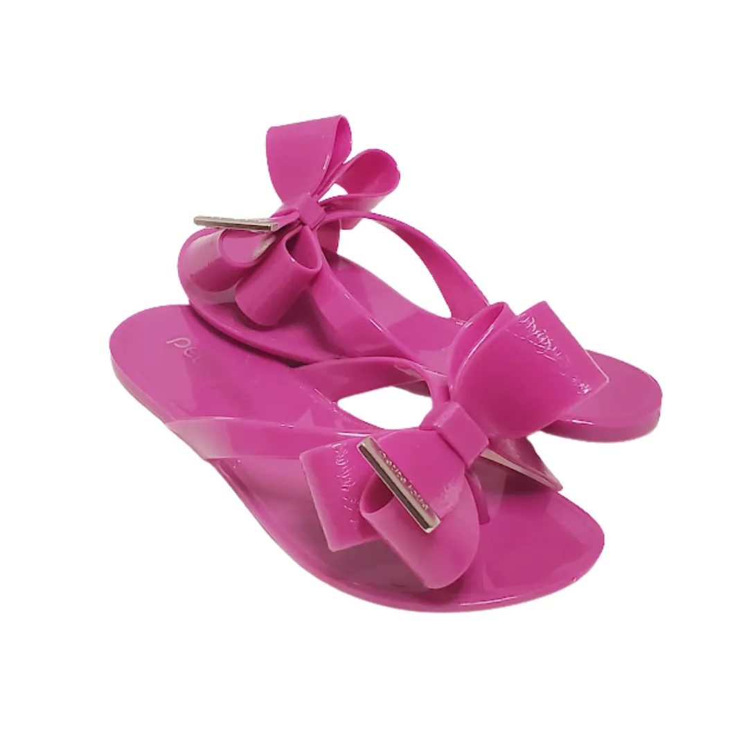 Petite Jolie Bow Tie Flip Flops