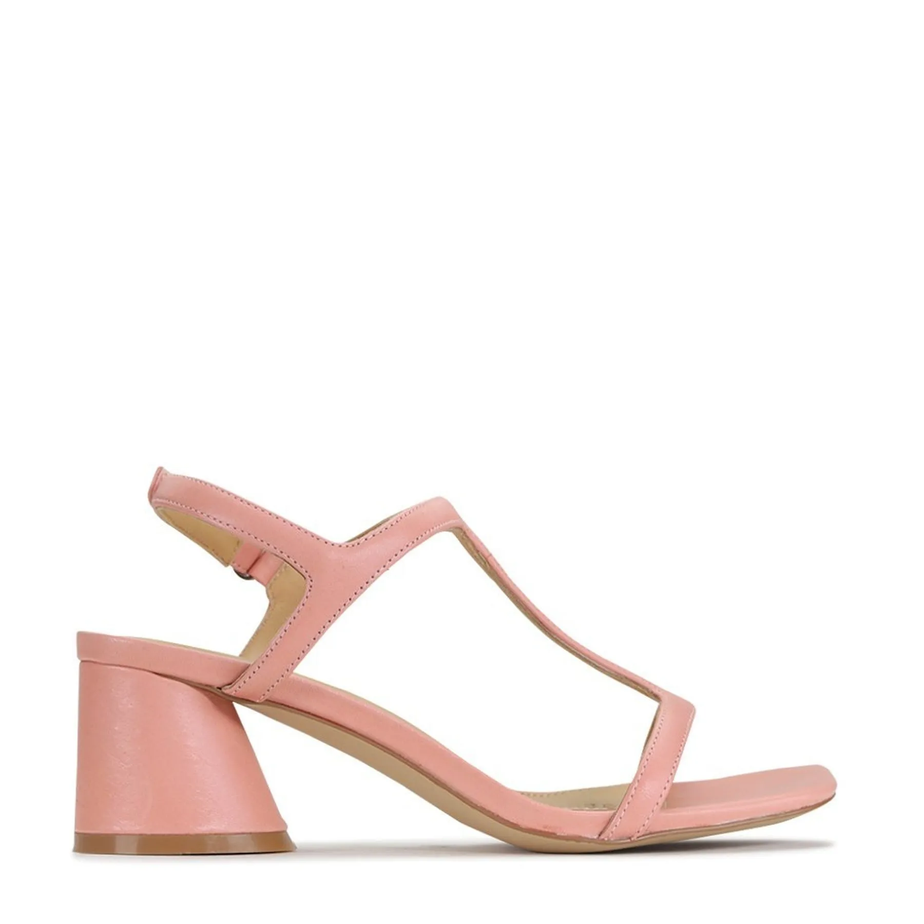 PETRAS LEATHER HEEL ARCHIVE SANDAL