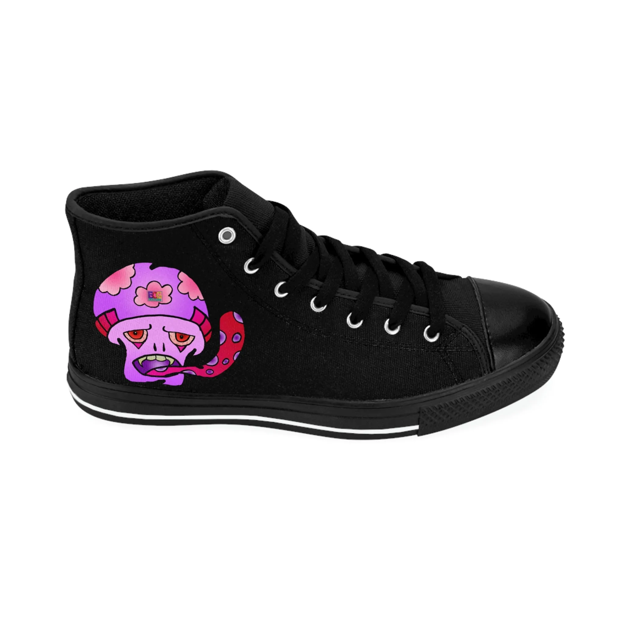 Pink Shroom Men's Classic Sneakers