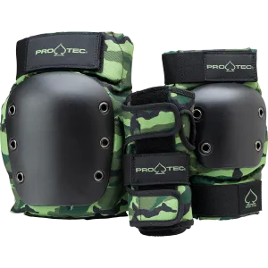 Pro-Tec Street Gear JR 3-Pack Pad Set - Camo