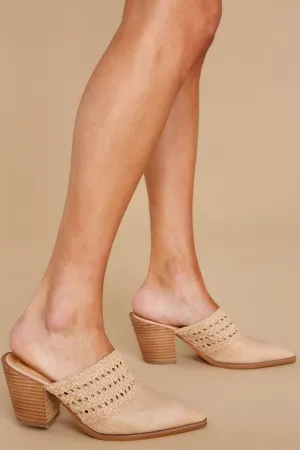 Quick Retreat Beige High Heel Sandals