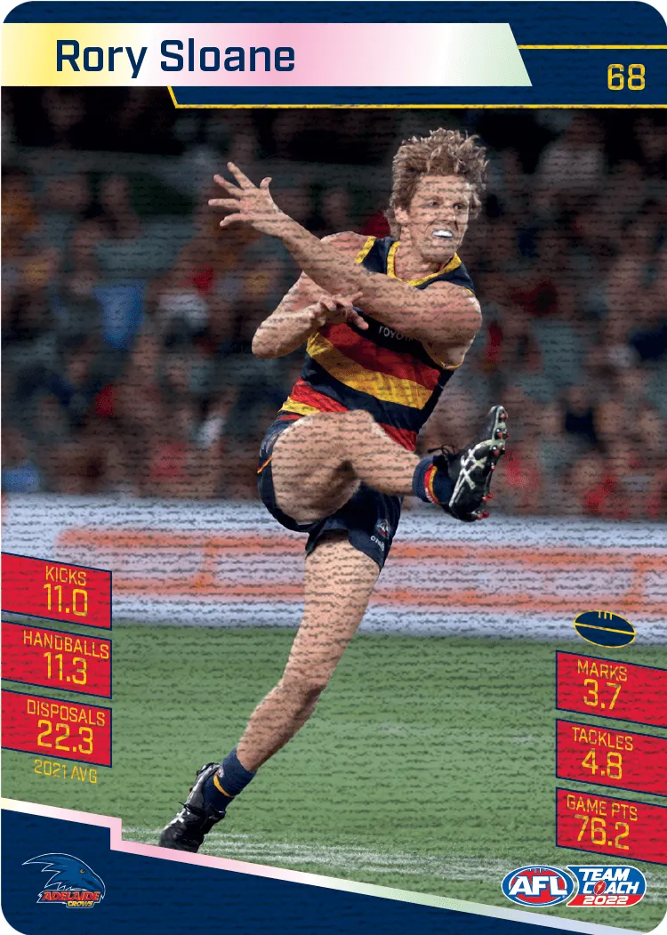 Rory Sloane, Canvas, 2022 Teamcoach AFL