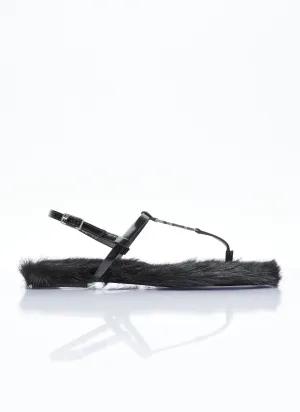 Saint Laurent Cassandre Sandals