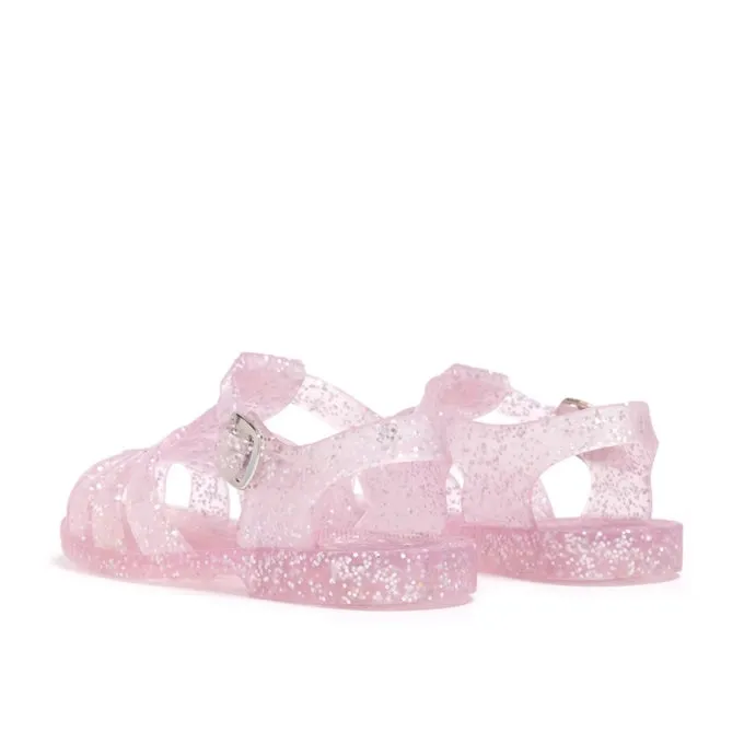 Shooshoos :: Jelly Sandal Pink Glitter