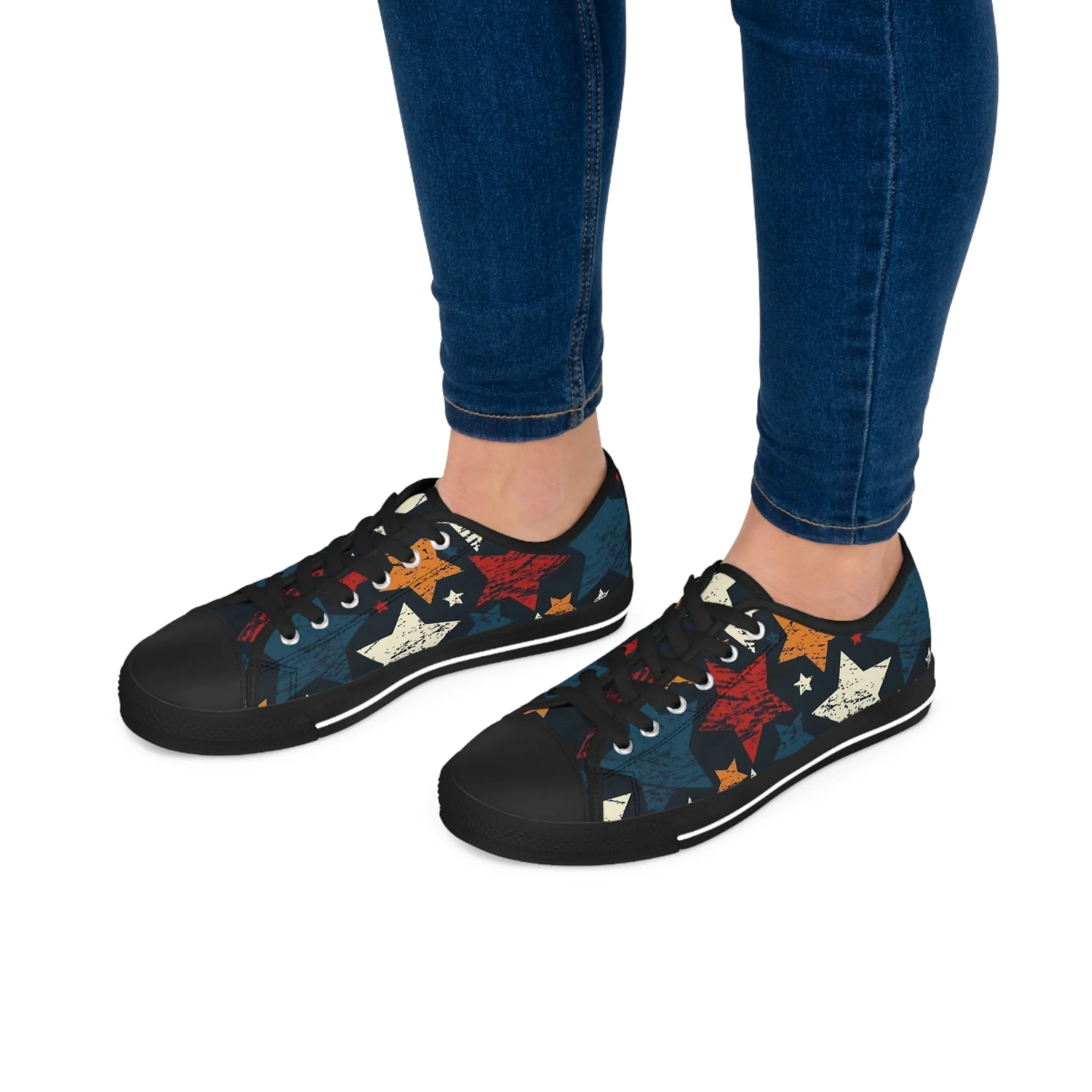 Sneakers Women's Low Top stars by Mariu del Campo.