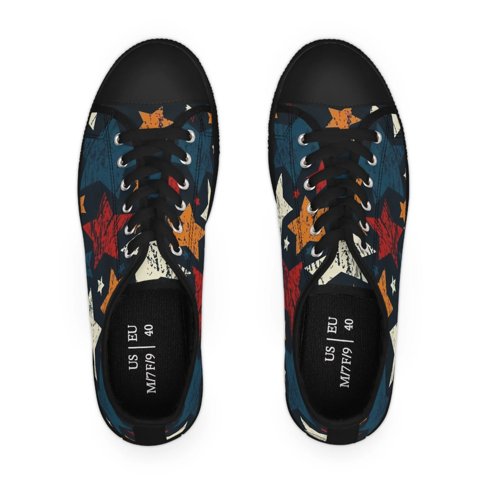 Sneakers Women's Low Top stars by Mariu del Campo.