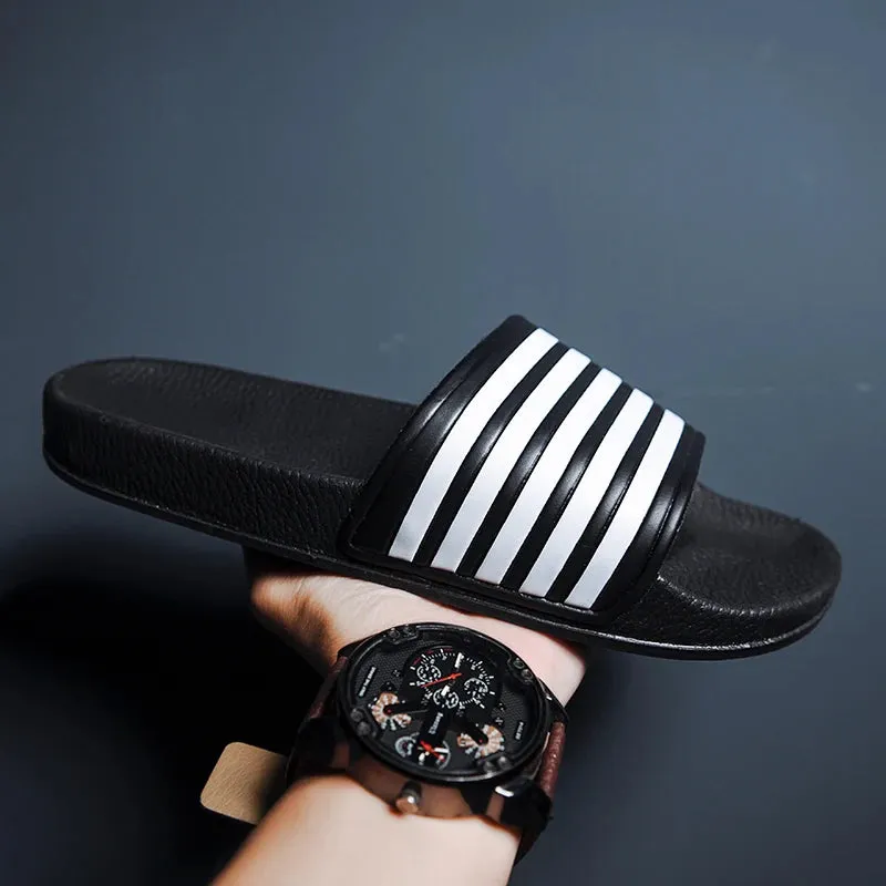 Sohiwoo Men Slippers Non-slip Beach Garden Flat Sandals Thick Sole Eva Slides Women Men shoes Casual Flip-flops Unisex Sandalias Hombre