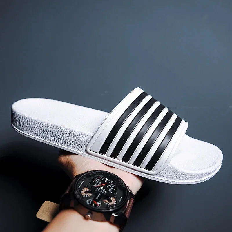 Sohiwoo Men Slippers Non-slip Beach Garden Flat Sandals Thick Sole Eva Slides Women Men shoes Casual Flip-flops Unisex Sandalias Hombre