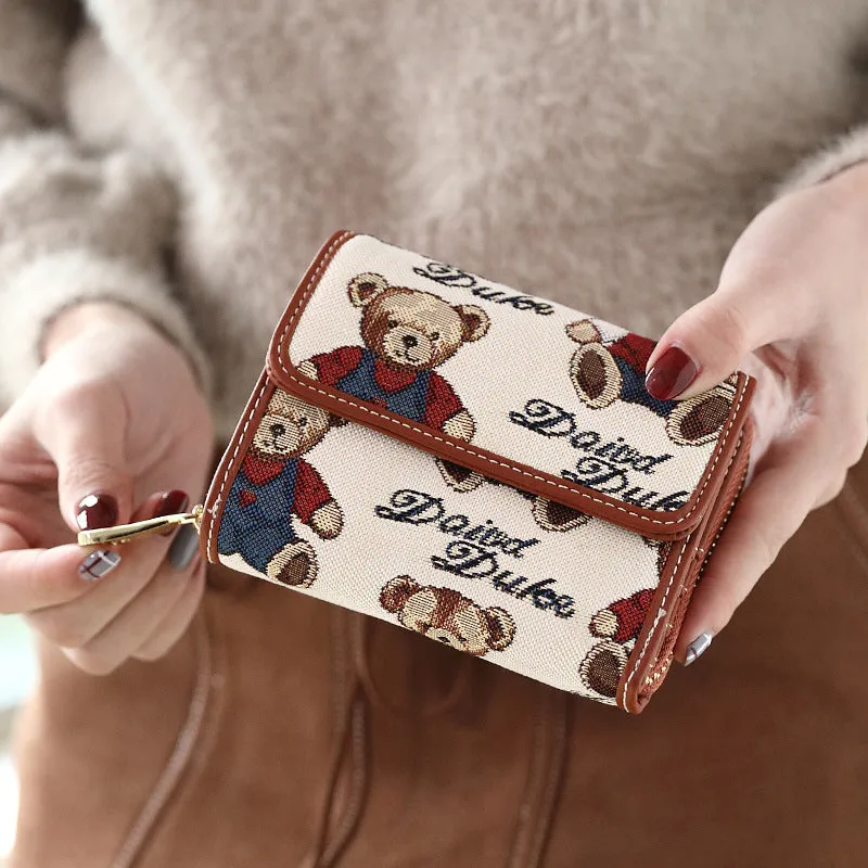 Student Fresh Women's Cute Wallet Leather