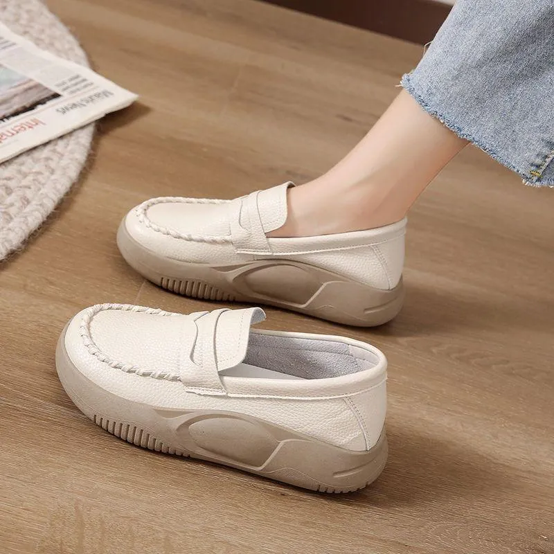 Sylviane - Classiqe Moccasin Orthopaedic Shoes for Women