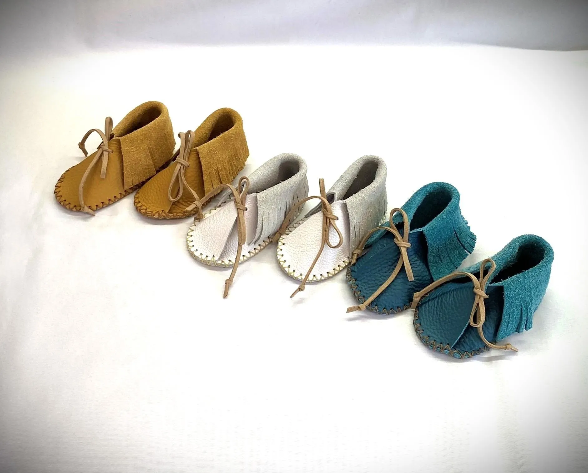 Teensy-Weensy Baby Moccasins