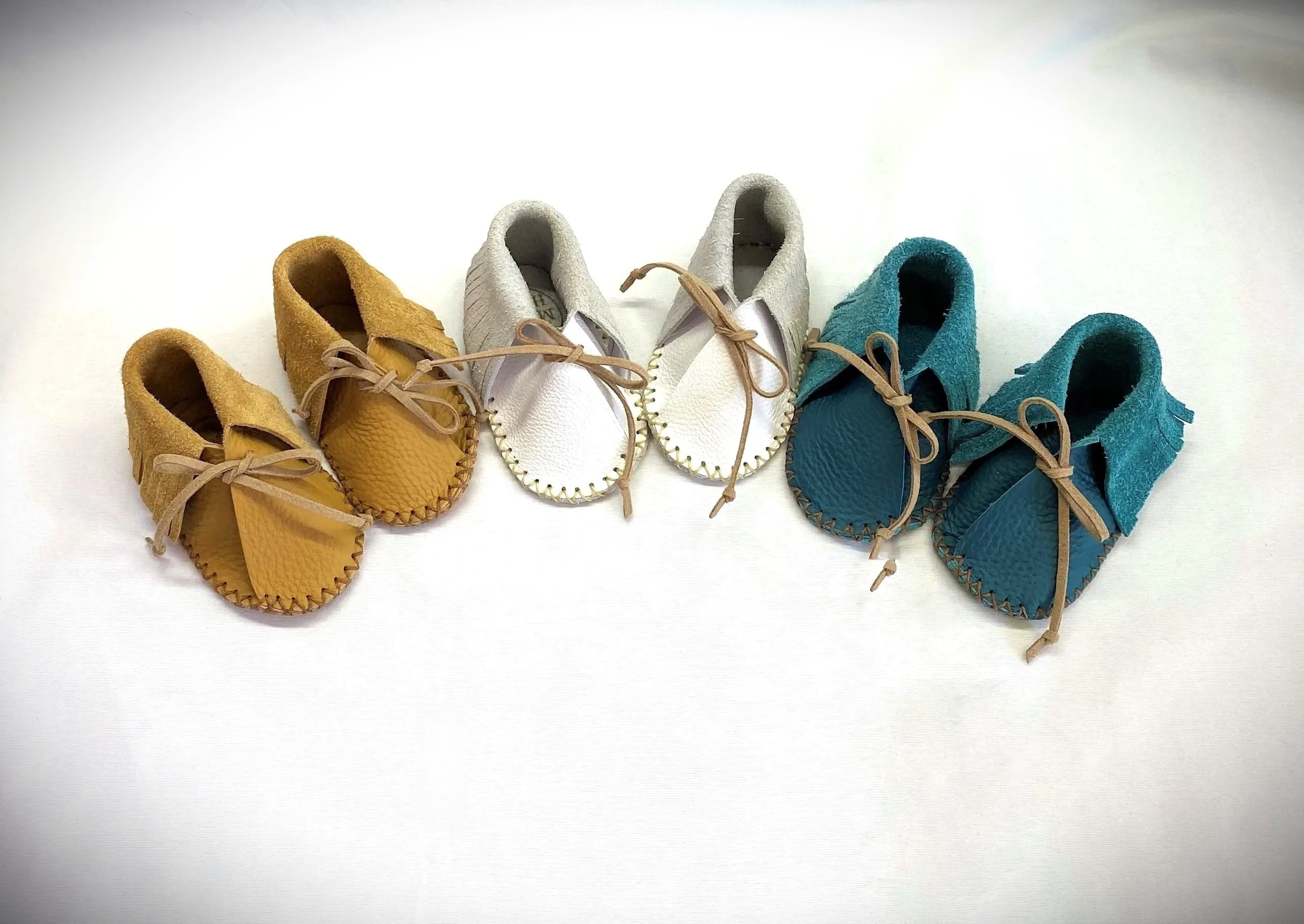 Teensy-Weensy Baby Moccasins