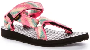 Teva Original Universal In Pink For Women