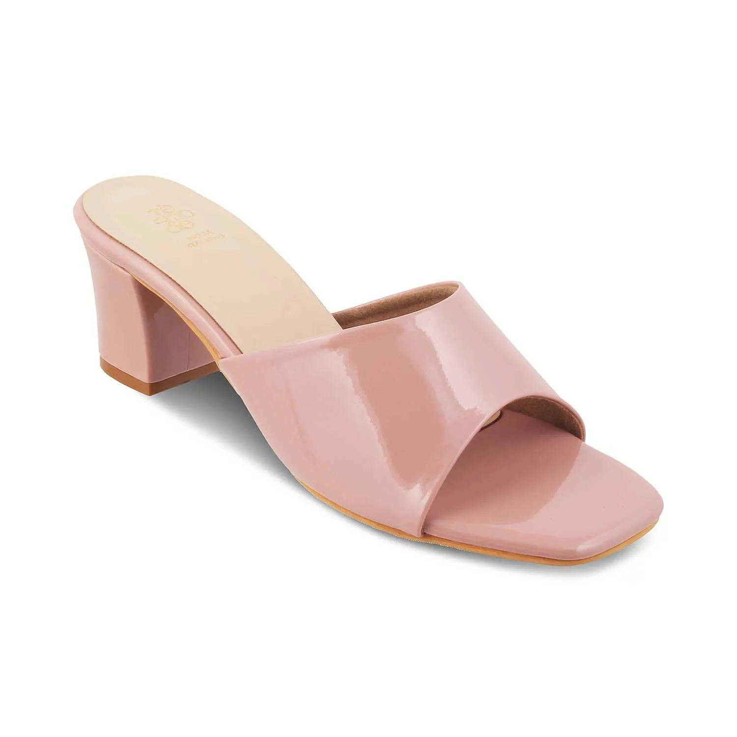 The Laguna Pink Women's Dress Block Heel Sandals Tresmode