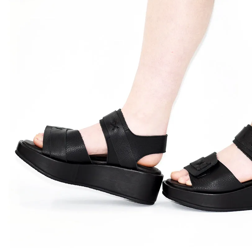 The Solaris Sandal - Black