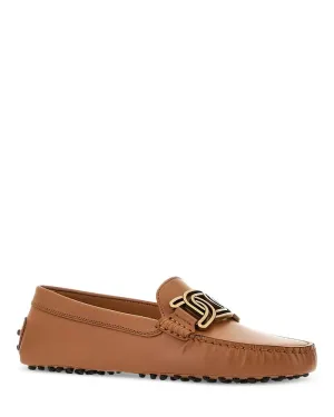 Tod's Women's Chain Detail Moccasins