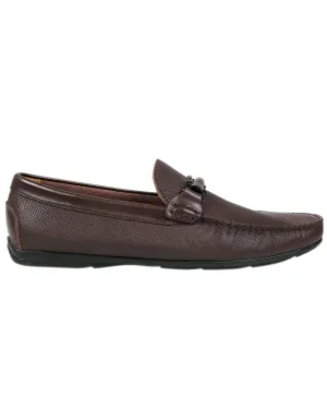 Tomaz BF283 Men's Buckle Moccasins (Coffee)