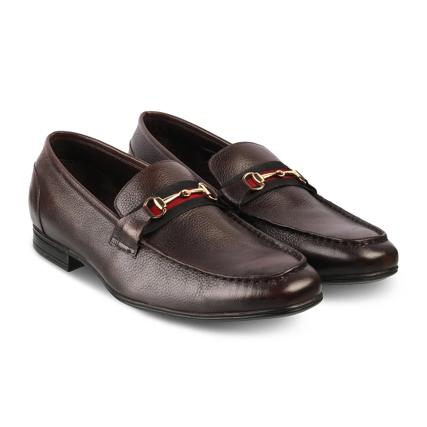 tresmode 213-SUCHI Brown Loafers for Mens EU/41, UK/7