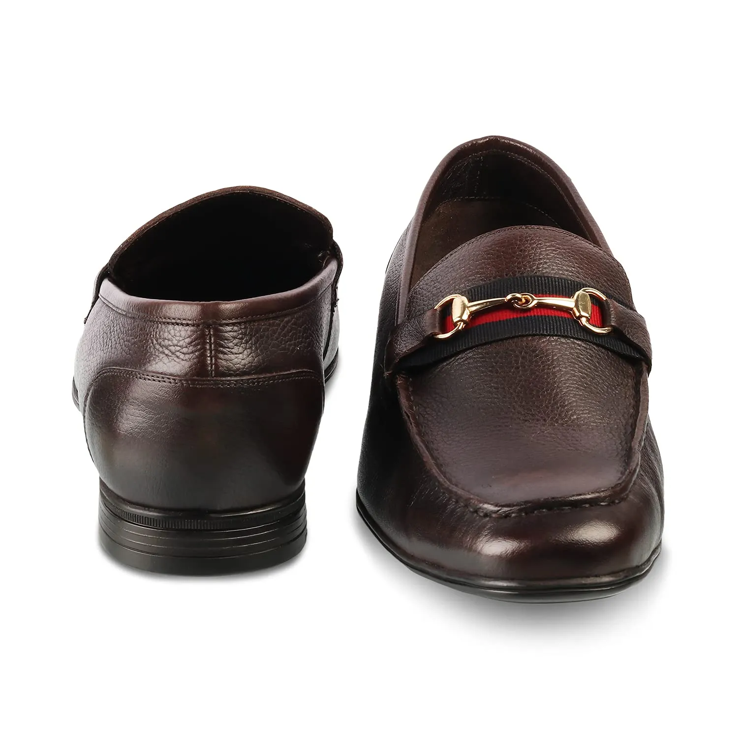 tresmode 213-SUCHI Brown Loafers for Mens EU/41, UK/7