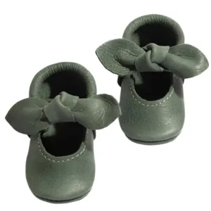 Uinta Knotted Bow Baby Shoe