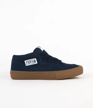 Vans Half Cab Pro Shoes - Navy / Gum