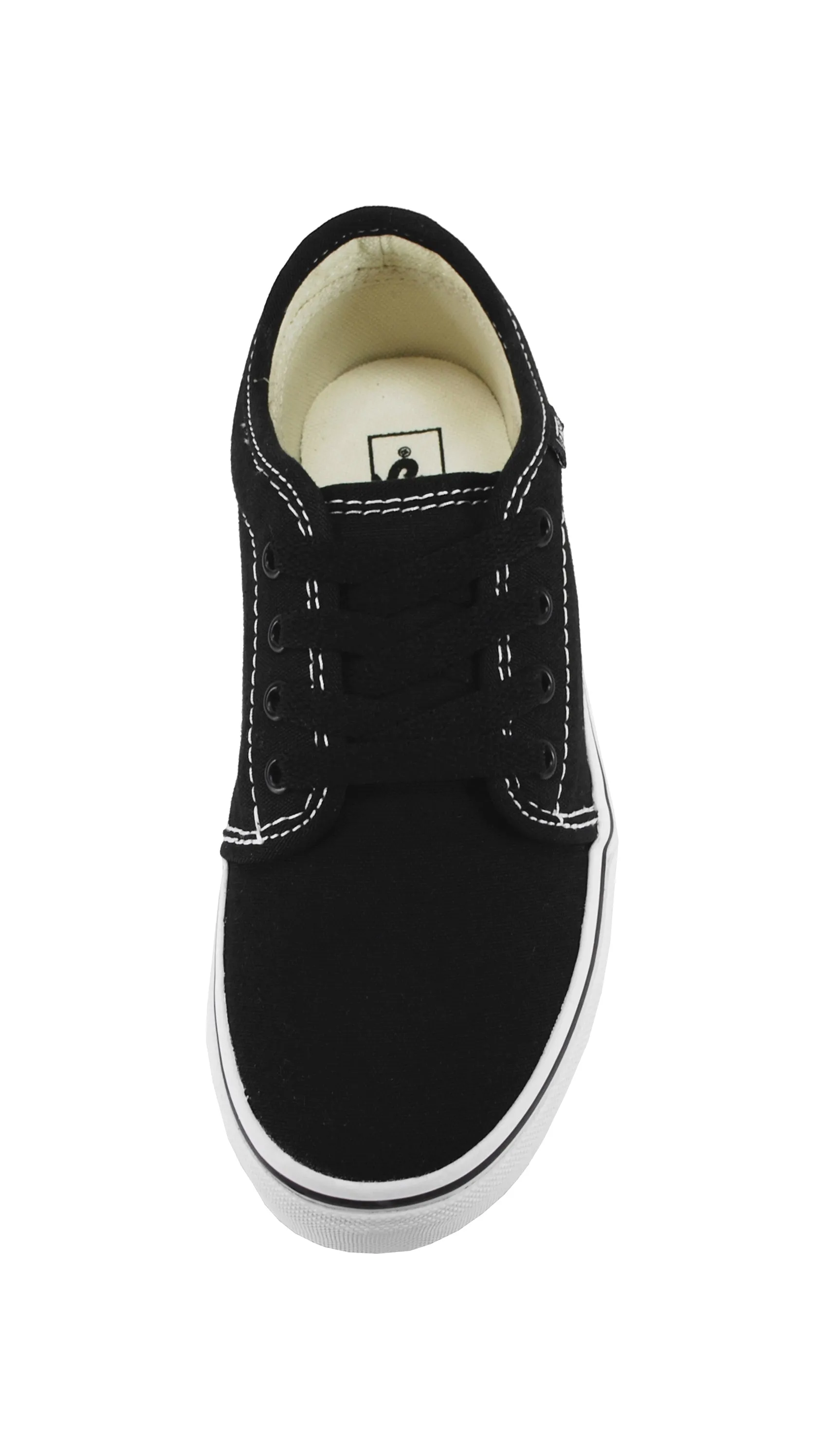 Vans Little Kids 106 Vulcanized Black/White Shoes