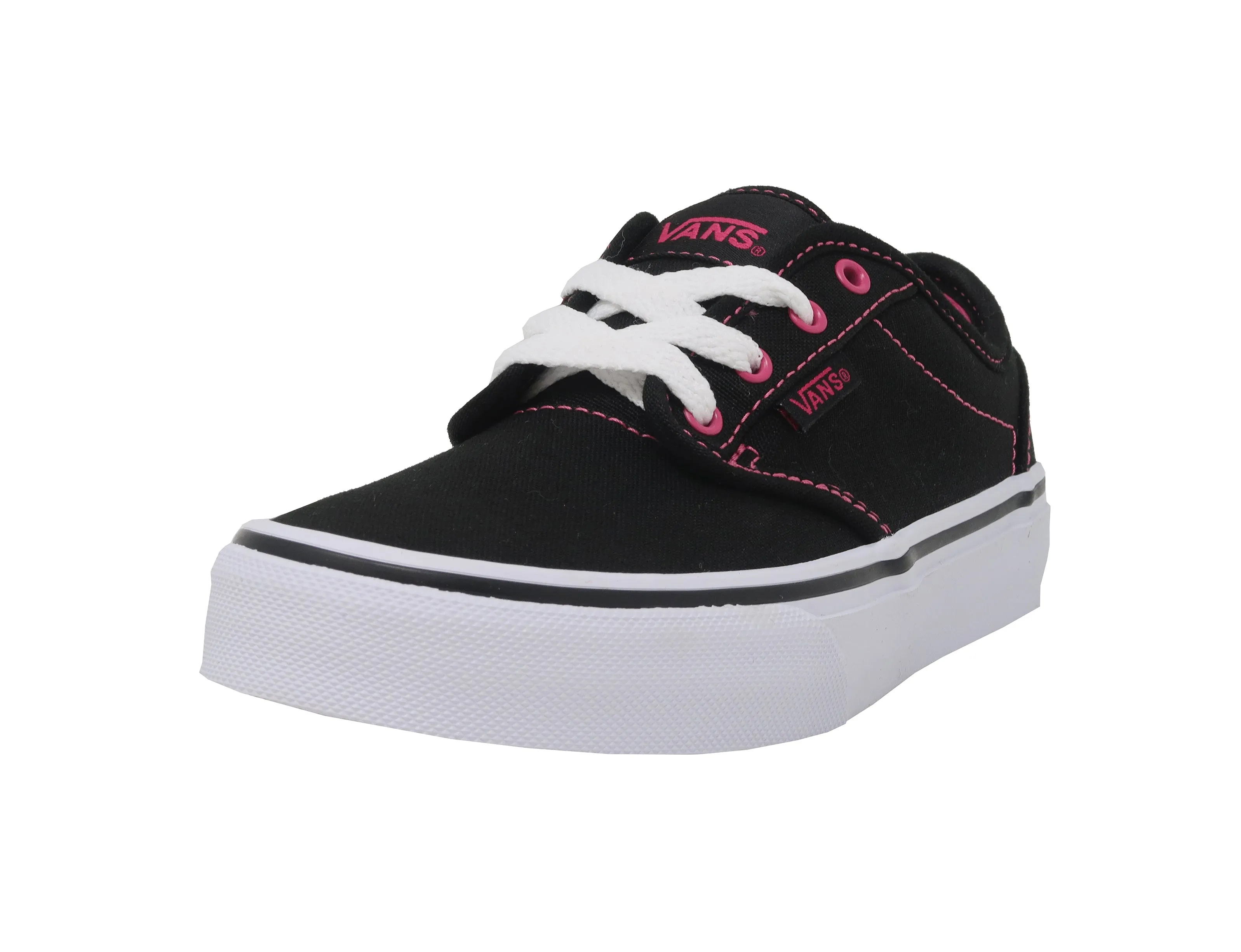 Vans Little Kids Atwood Black/Pink Shoes