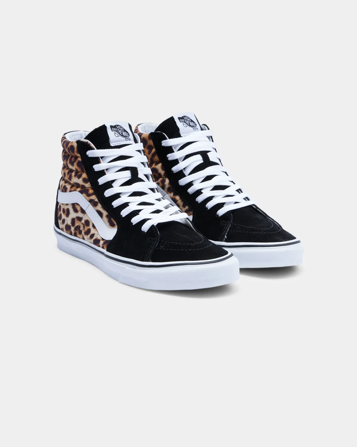 Vans Men's SK8-HI (Leopard) Black/True White