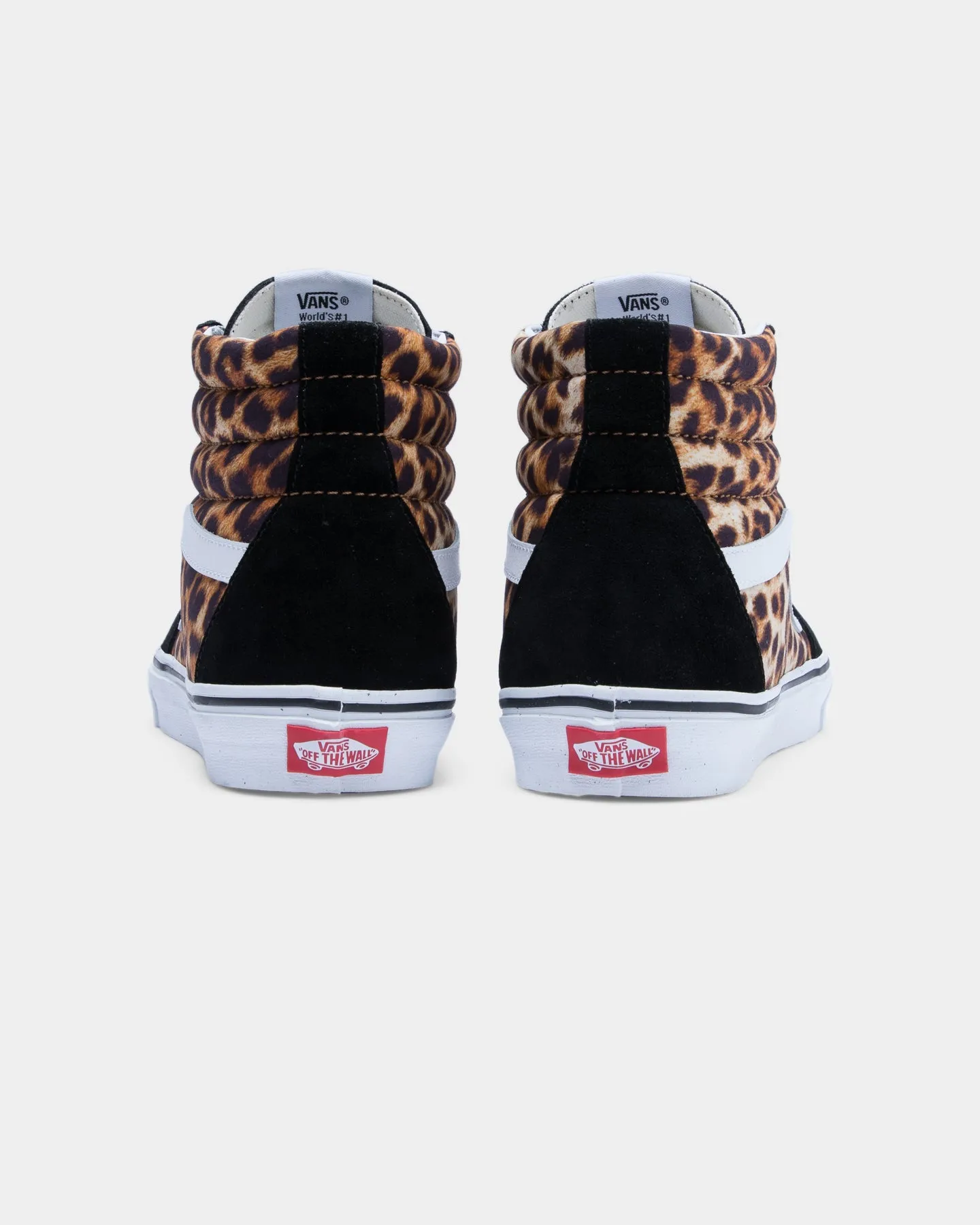 Vans Men's SK8-HI (Leopard) Black/True White