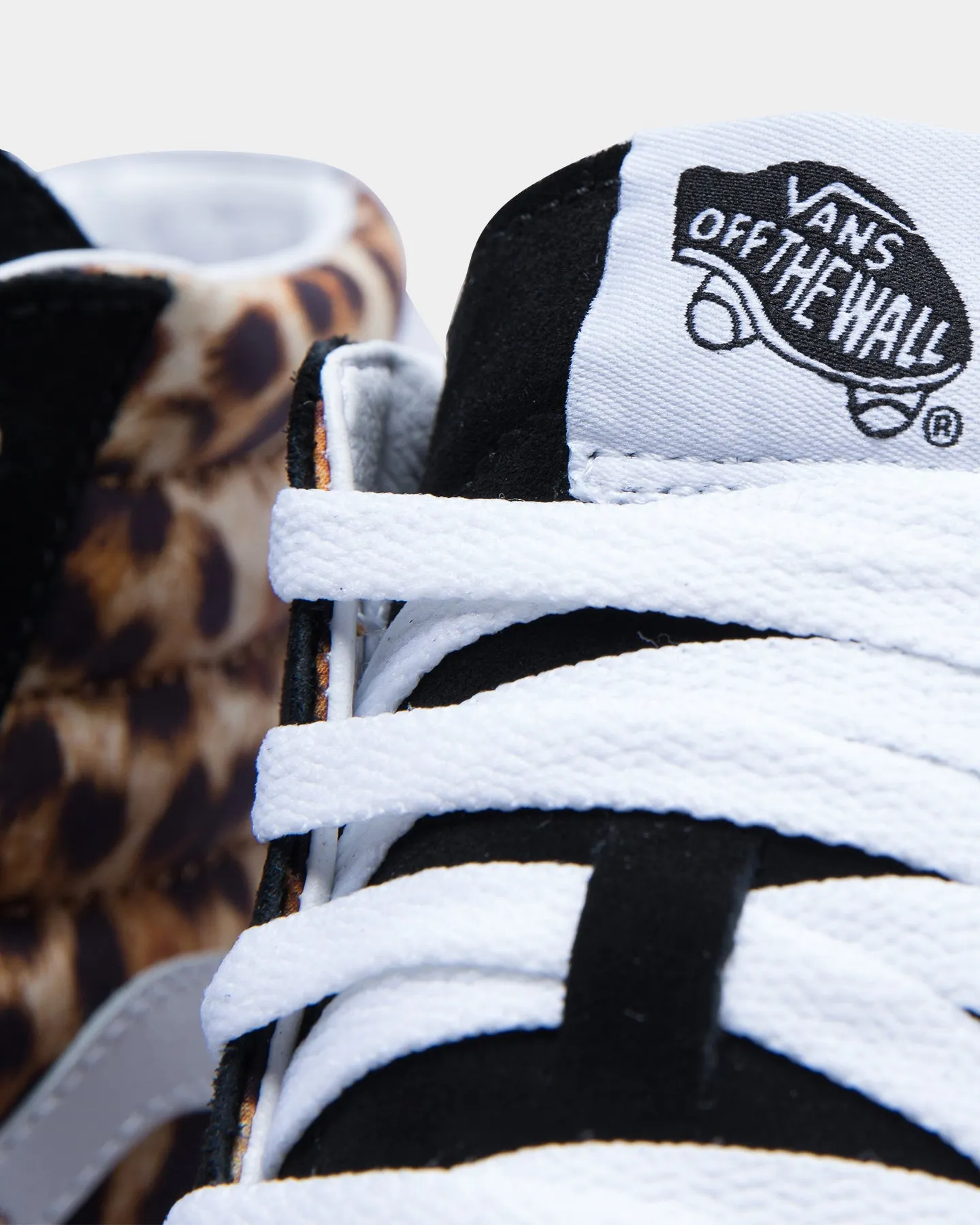 Vans Men's SK8-HI (Leopard) Black/True White