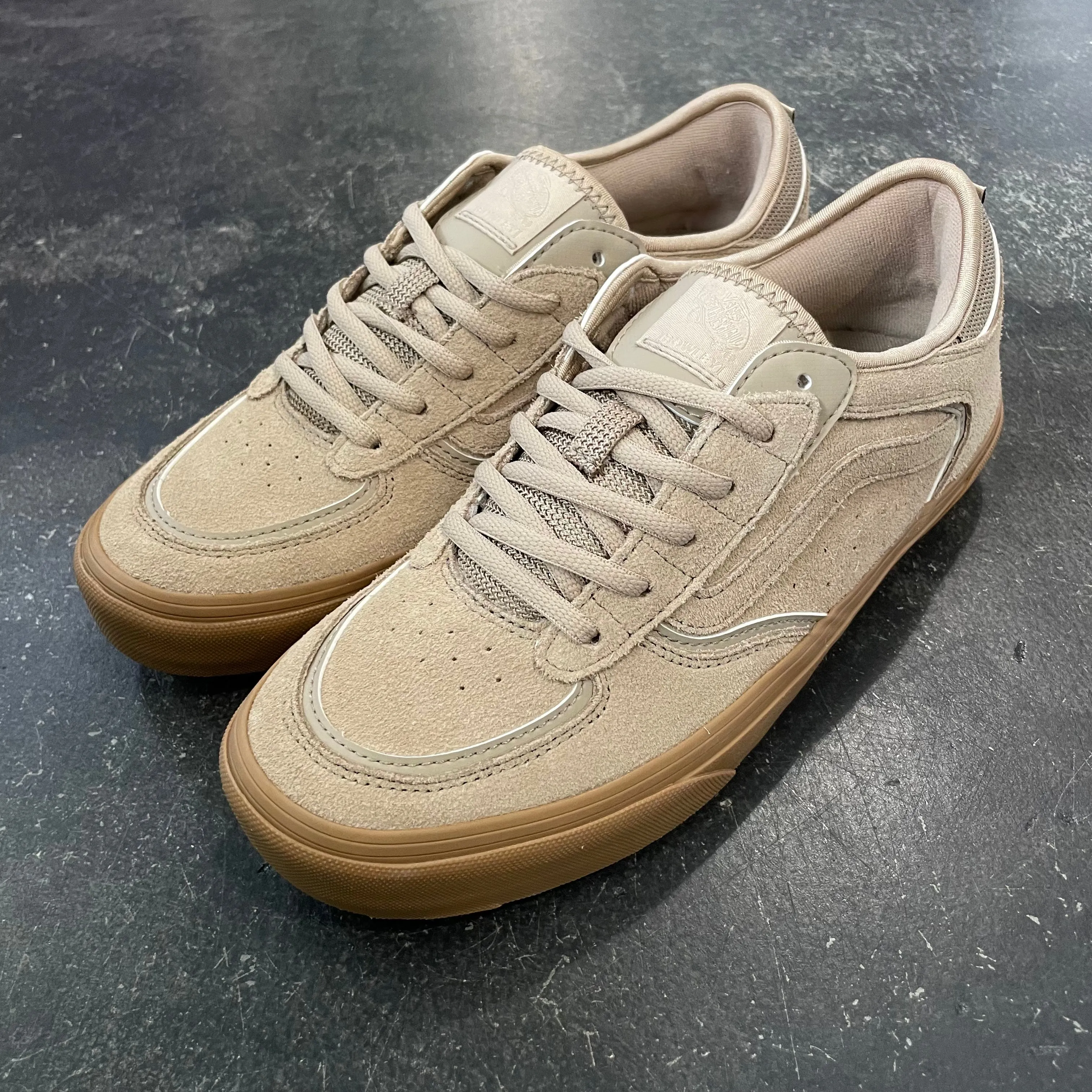 Vans Skate Rowley Suede Tan/Gum