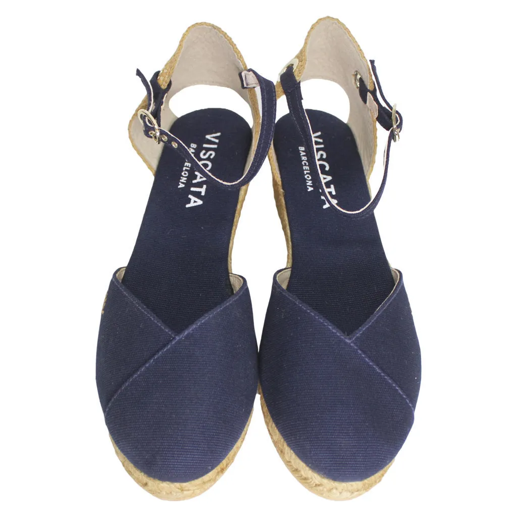 Viscata V0032 Pubol 30144-78874-1 Womens Canvas Sandal Navy