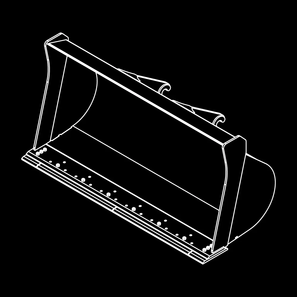 WAIN ROY Wheel Loader buckets for JRB style coupler