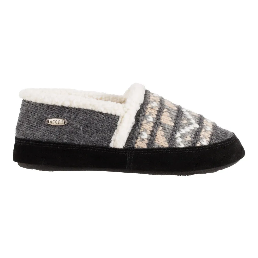 Women's Acorn® Nordic Moc Slipper with Indoor/Outdoor Sole