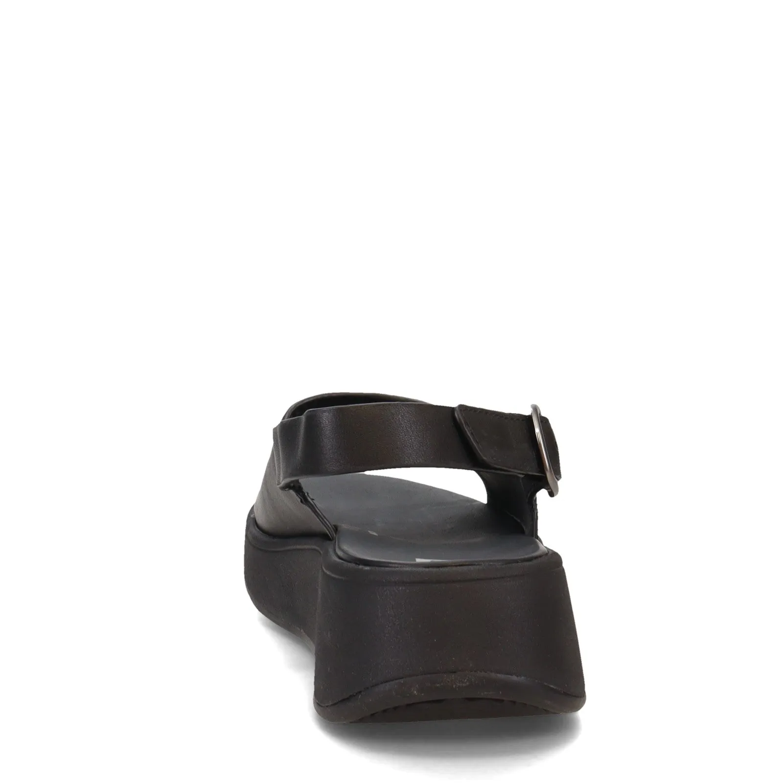 Women's FitFlop, F-Mode Leather Flatform Back-Strap Sandal