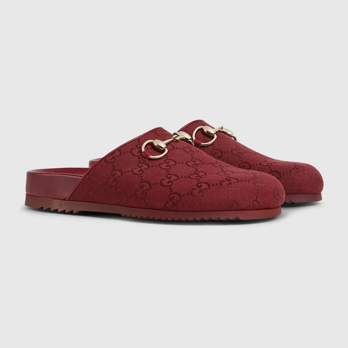 Women's Horsebit canvas slipper