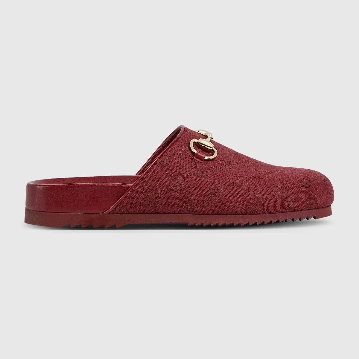 Women's Horsebit canvas slipper