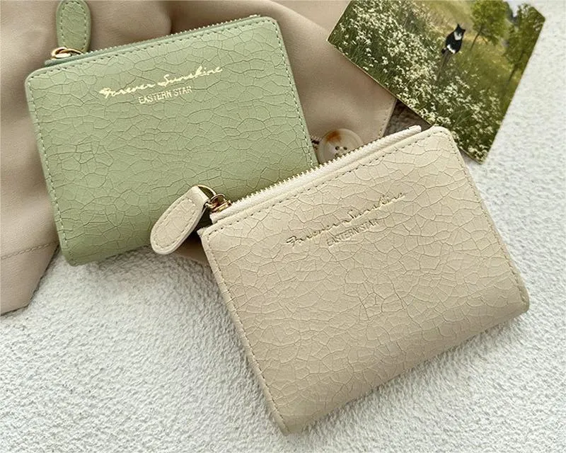 Women's Korean-style Retro Folding Wallet