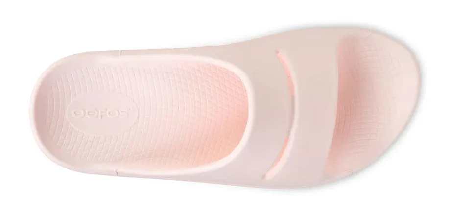 Women's Oofos Ooahh Slide 1100BLUSH Color: Slide