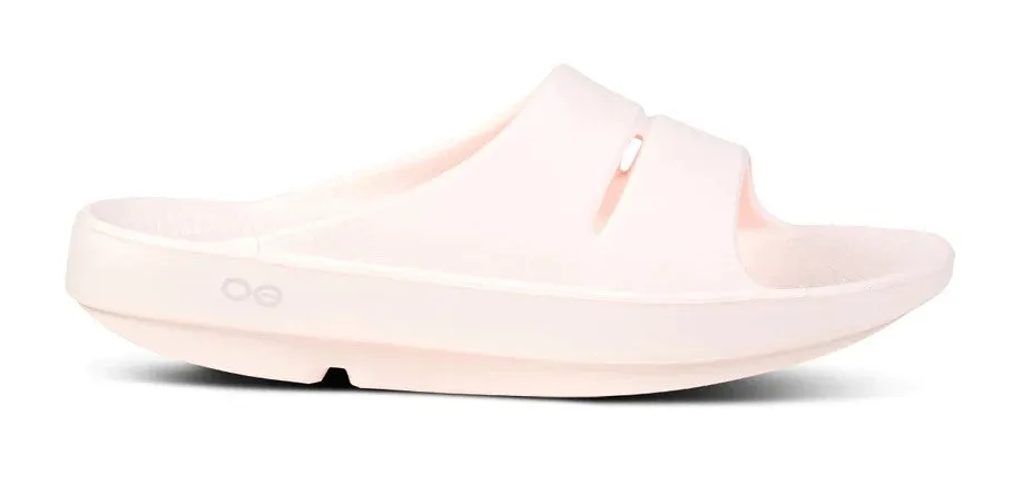 Women's Oofos Ooahh Slide 1100BLUSH Color: Slide