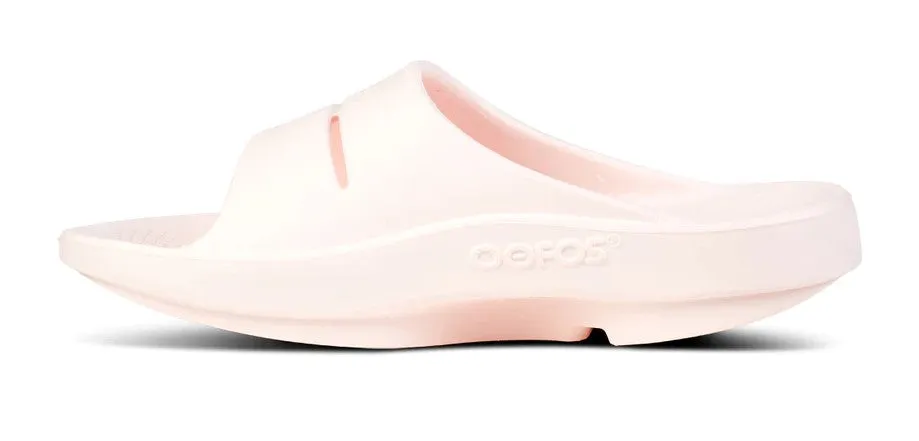 Women's Oofos Ooahh Slide 1100BLUSH Color: Slide