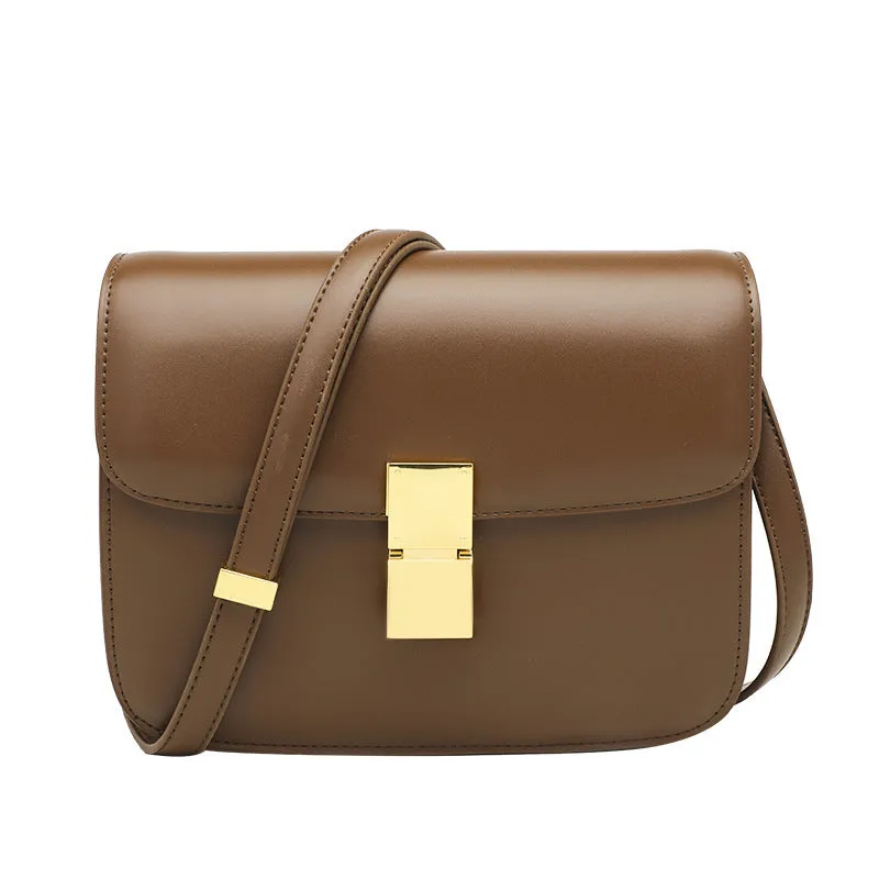 Women's Retro Leather Shoulder Messenger Bag